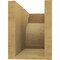 Ekena Millwork 6in. W x 8in. H x 16in. L Rivera Woodgrain TimberThane Rafter Tail, Primed Tan RFTUR06X08X16RIVRCPR - alternate 4